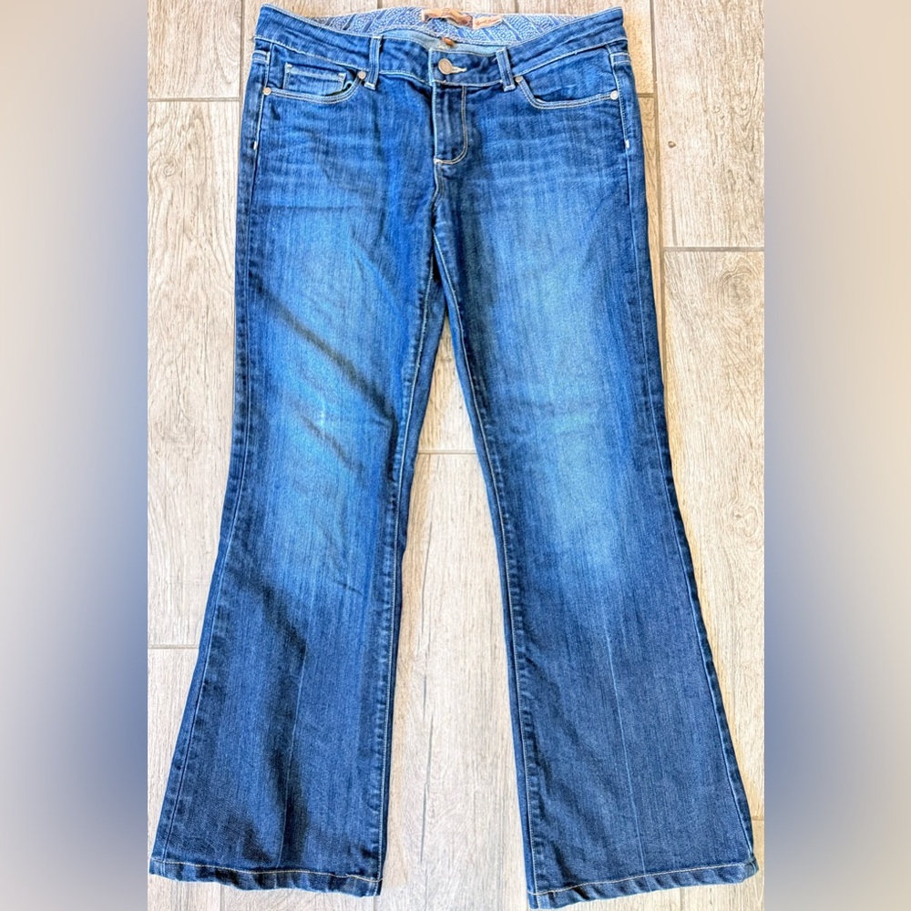 PAIGE Indigo Boot Cut Jeans